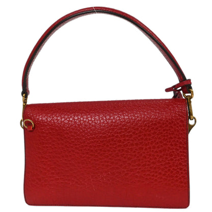 Prada Red Leather Handbag
