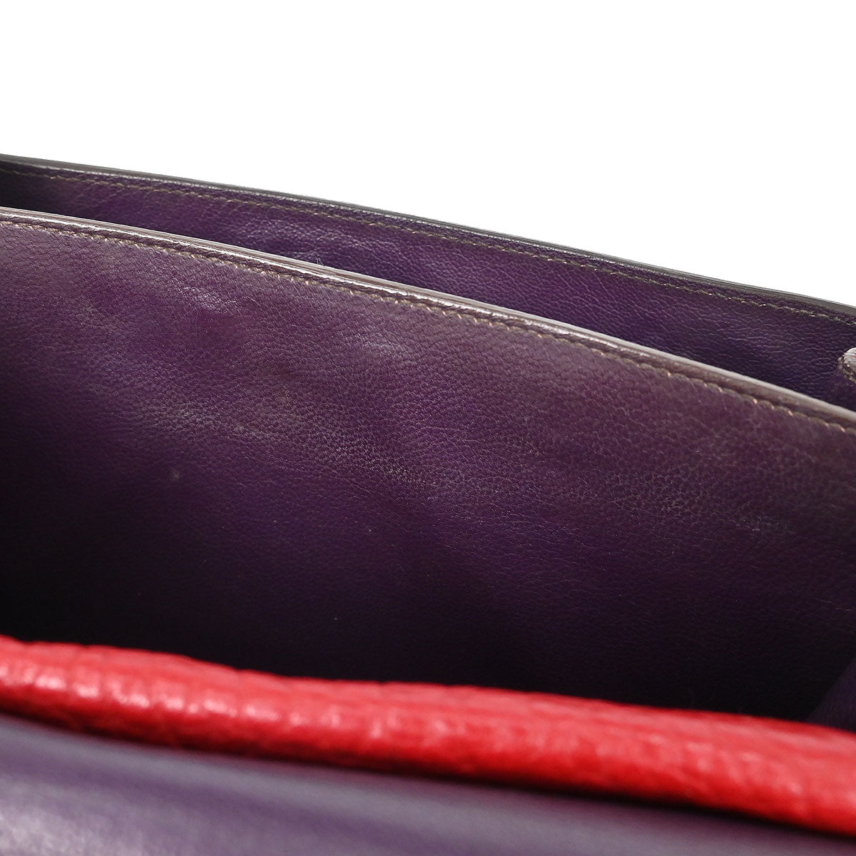 Prada Red Leather Handbag