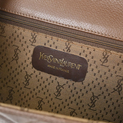 Yves Saint Laurent Brown Shoulder Bag