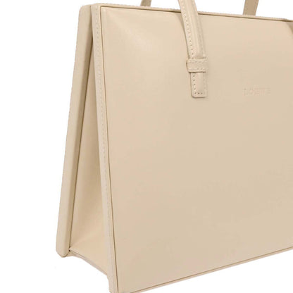 Loewe Ivory Leather Handbag
