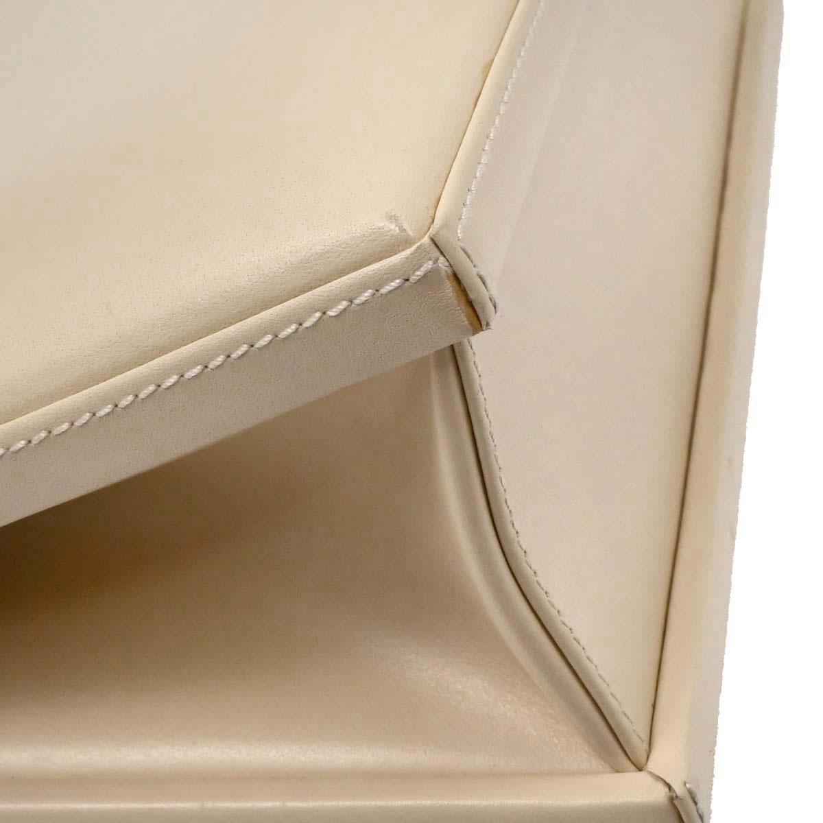 Loewe Ivory Leather Handbag