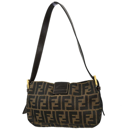 Fendi Brown Zucca Shoulder Bag
