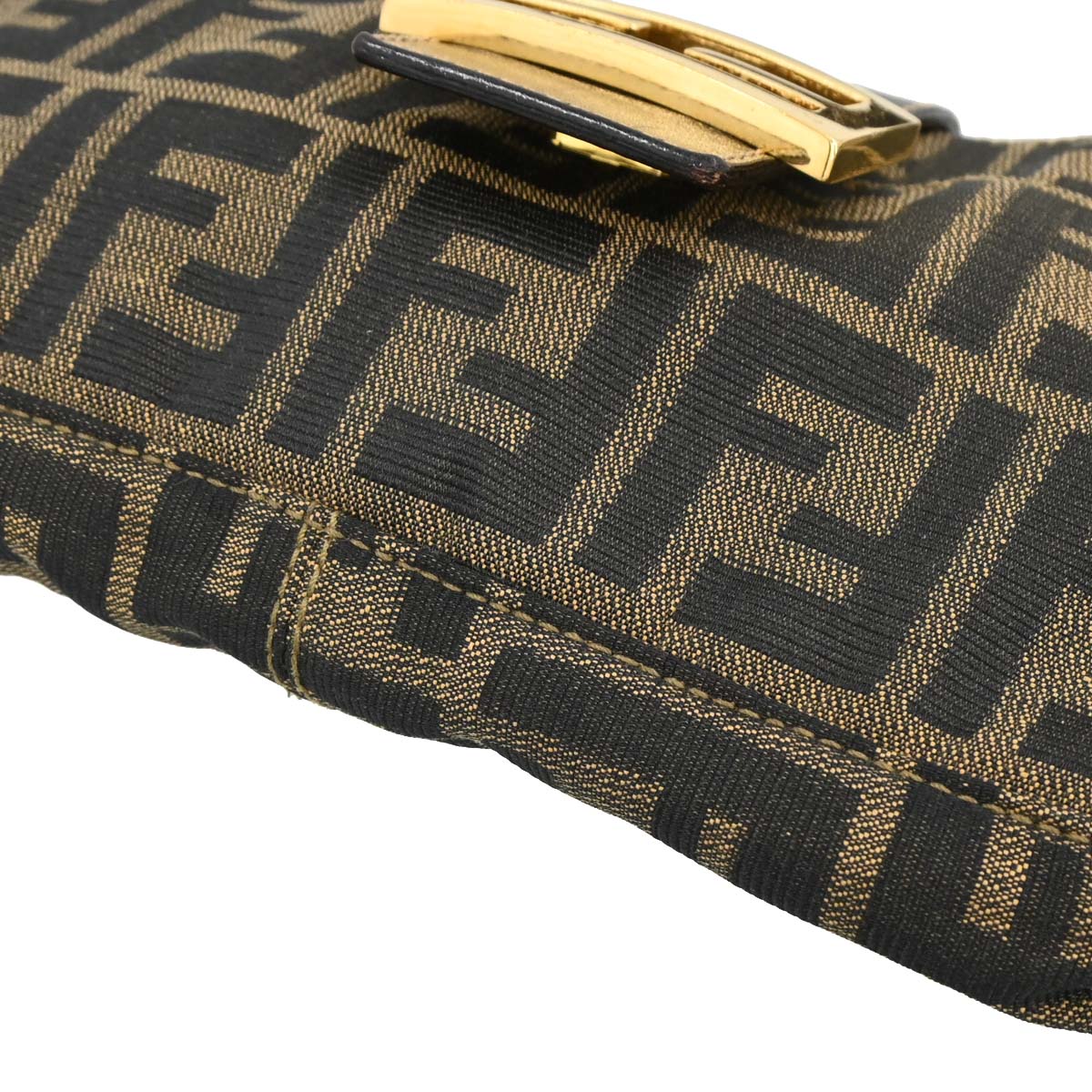 Fendi Brown Zucca Shoulder Bag