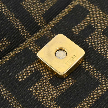 Fendi Brown Zucca Shoulder Bag
