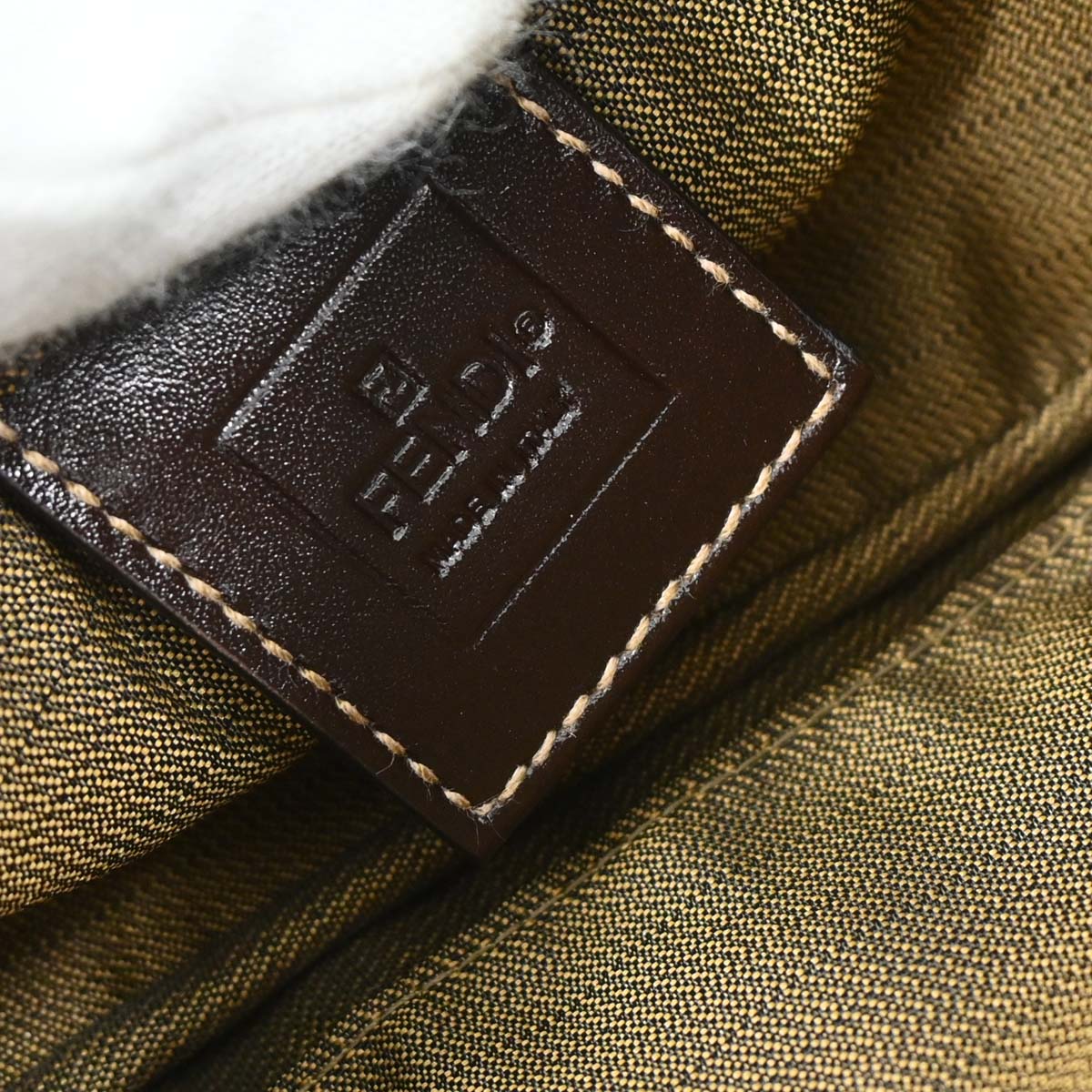 Fendi Brown Zucca Shoulder Bag