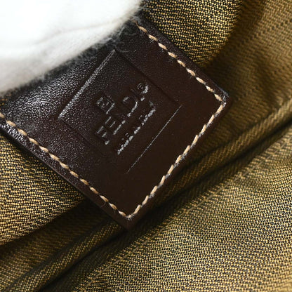 Fendi Brown Zucca Shoulder Bag