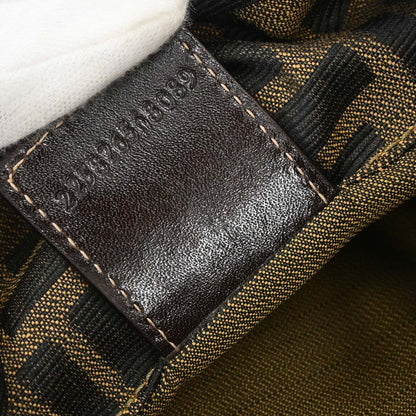Fendi Brown Zucca Shoulder Bag