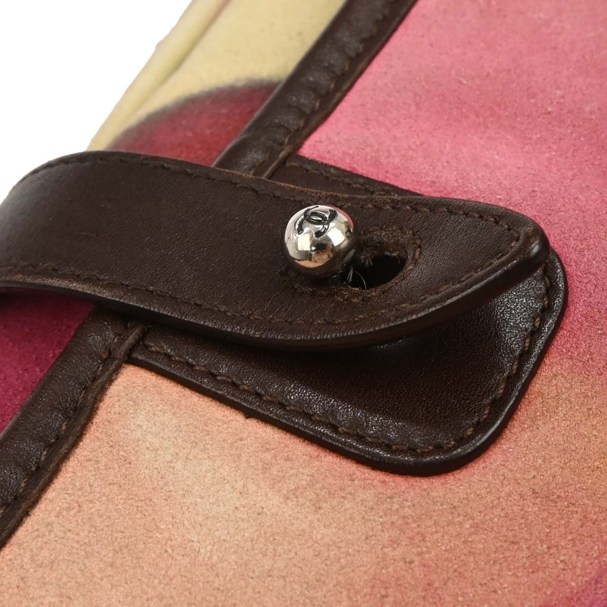 Chanel 2014-2015 Yellow Suede Flap Shoulder Bag