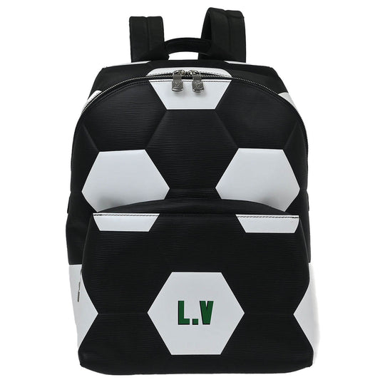 Louis Vuitton Black White Epi Apollo Backpack M52186