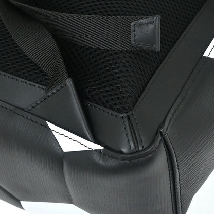 Louis Vuitton Black White Epi Apollo Backpack M52186