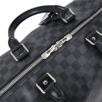 Louis Vuitton Damier Graphite Keepall Bandouliere 55 Duffle N41413