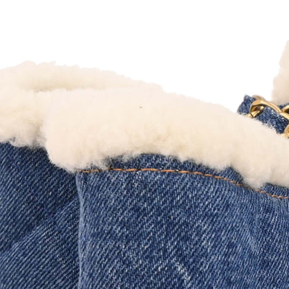 Chanel 2019 Blue Denim Medium Deauville 2way Shoulder Tote Bag