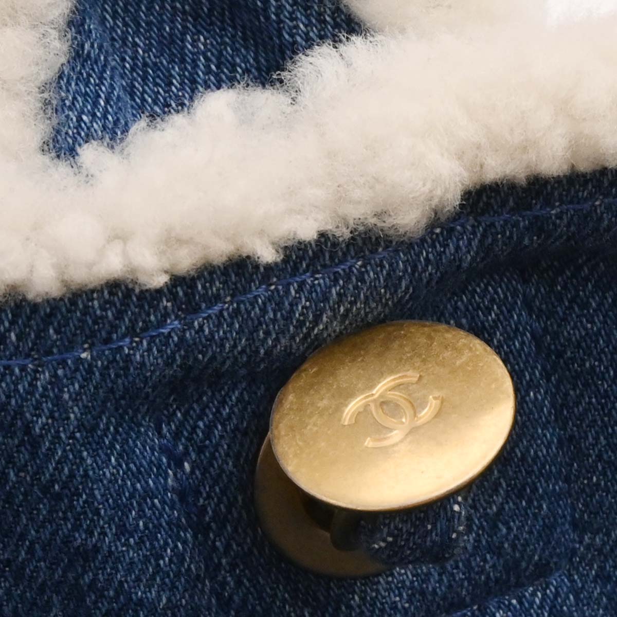 Chanel 2019 Blue Denim Medium Deauville 2way Shoulder Tote Bag