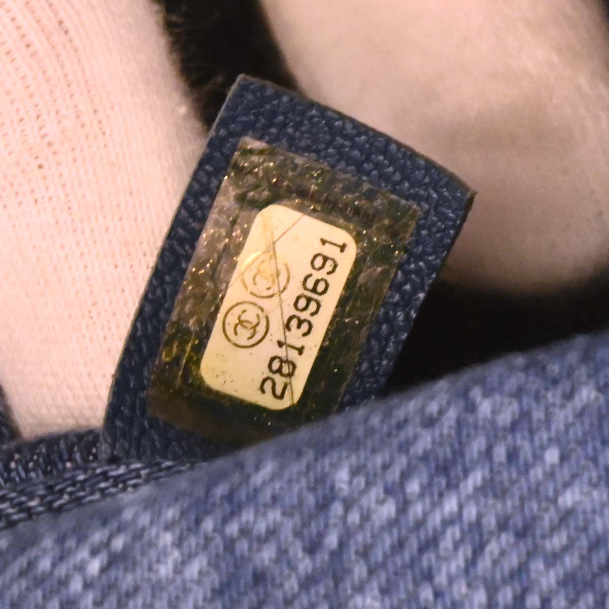 Chanel 2019 Blue Denim Medium Deauville 2way Shoulder Tote Bag