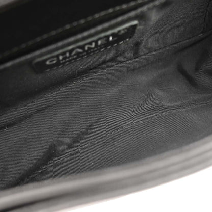 Boy Reverso Chanel 2013-2014 Black Lambskin Medium Shoulder Bag