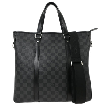 Louis Vuitton Damier Graphite Tadao PM 2way Tote Handbag N41259