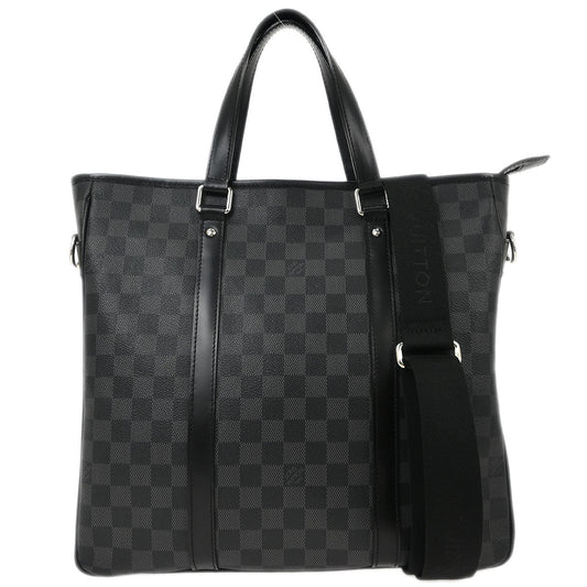 Louis Vuitton Damier Graphite Tadao PM 2way Tote Handbag N41259