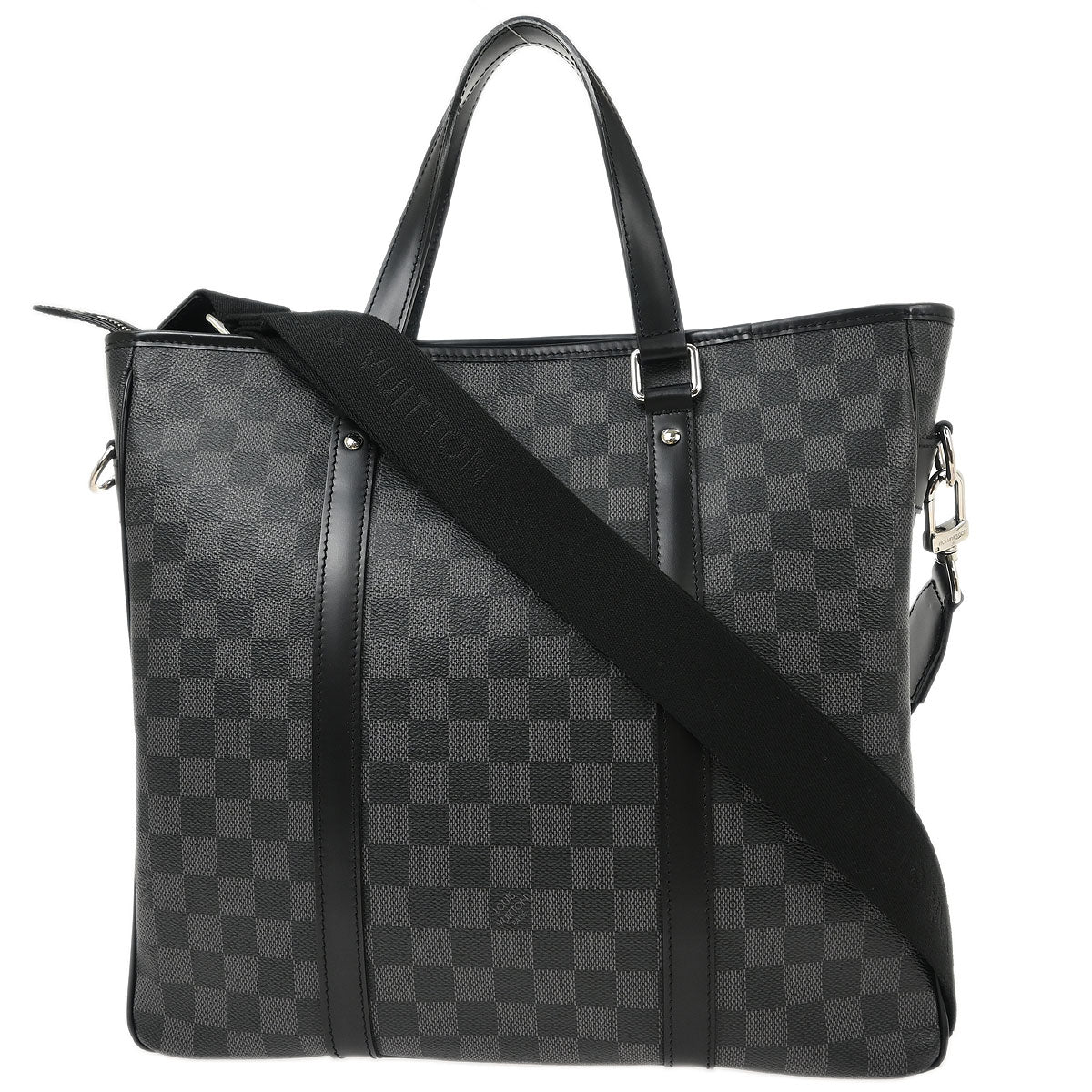 Louis Vuitton Damier Graphite Tadao PM 2way Tote Handbag N41259