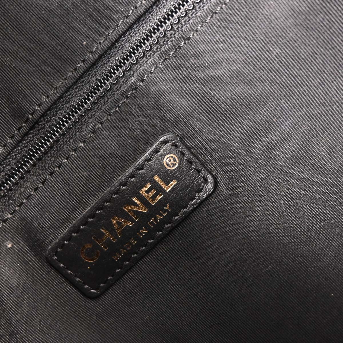 Chanel 2018-2019 Black Caviar Hobo Handbag