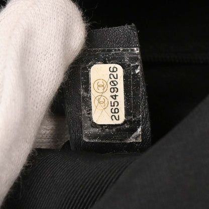 Chanel 2018-2019 Black Caviar Hobo Handbag