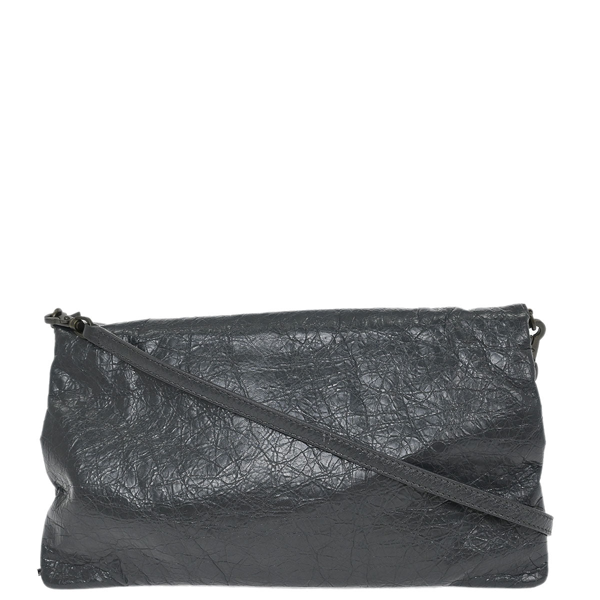 Balenciaga Gray Classic Envelope 2way Shoulder Clutch