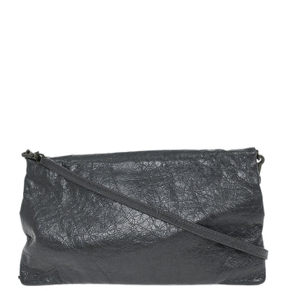 Balenciaga Gray Classic Envelope 2way Shoulder Clutch