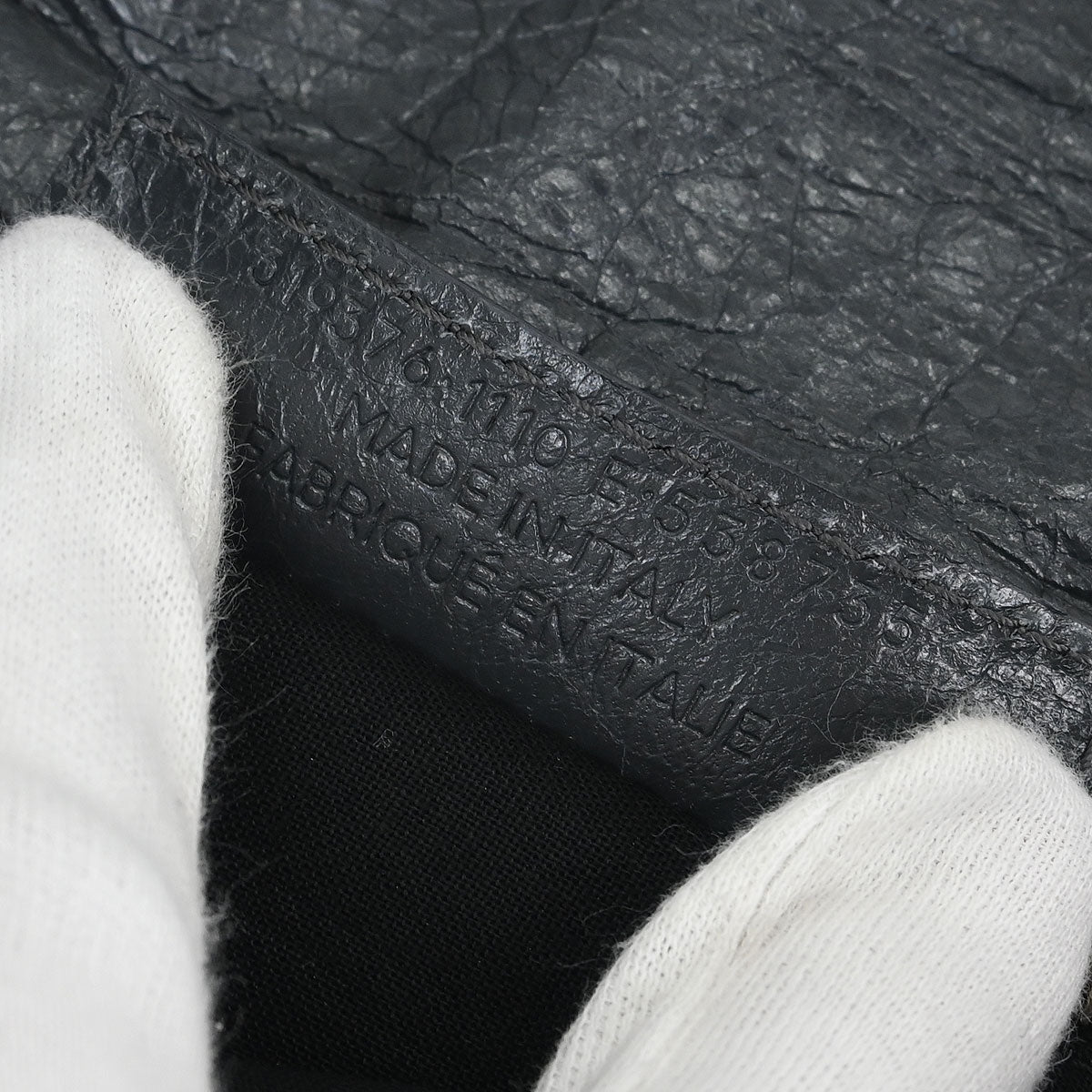 Balenciaga Gray Classic Envelope 2way Shoulder Clutch