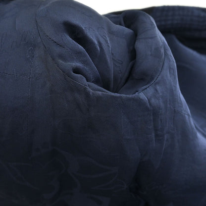 Chanel Single Breasted Jacket Navy #34