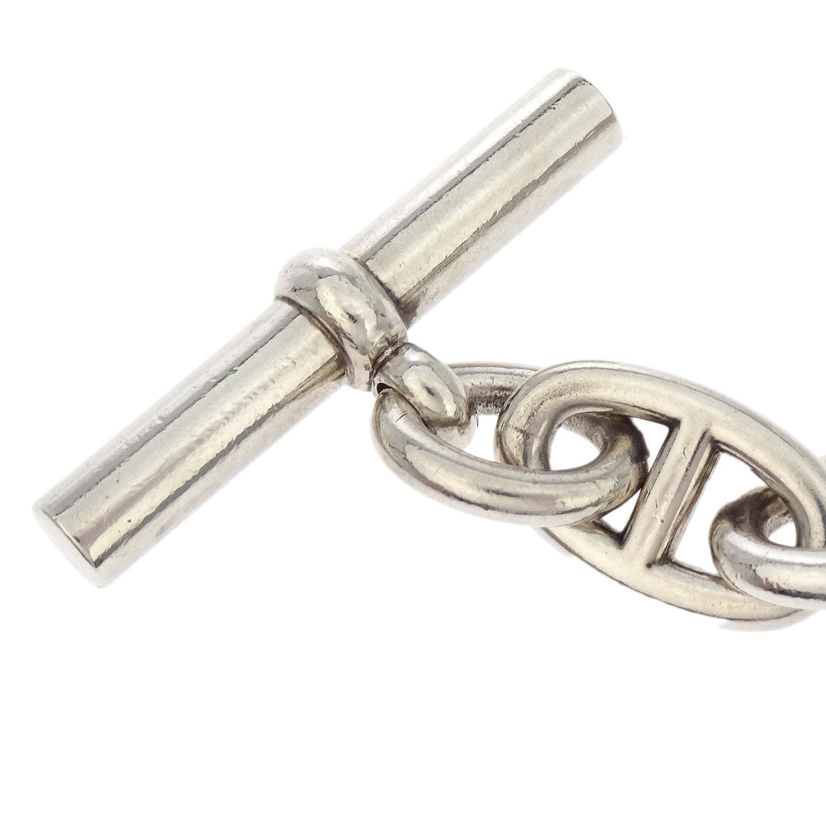 Hermes Chaine d'Ancre TGM Bracelet Ag925 Silver