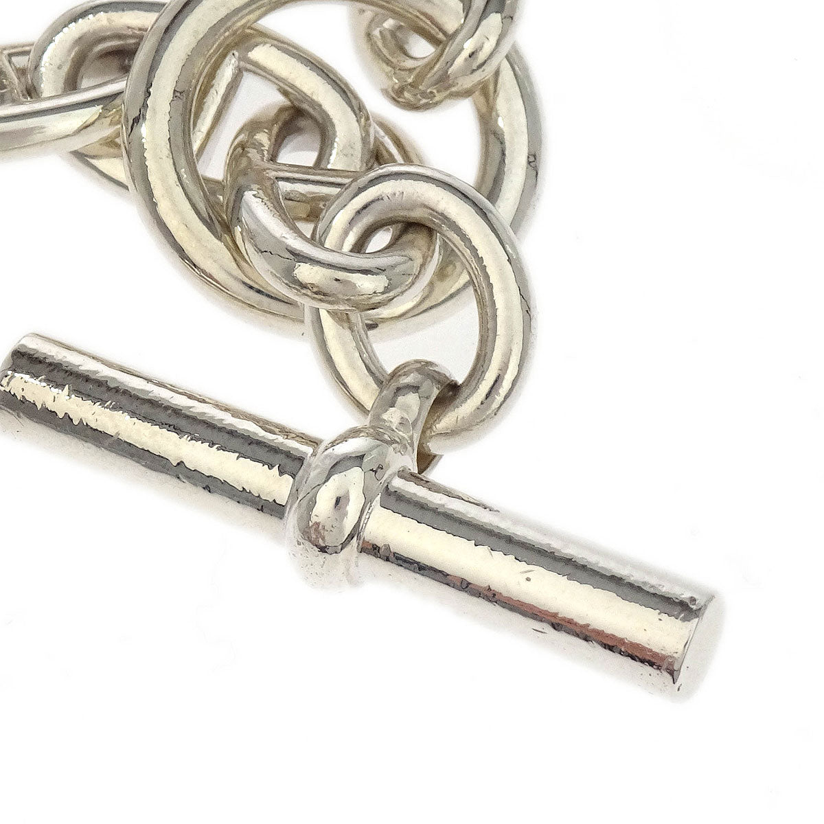 Hermes Chaine d'Ancre TGM Bracelet Ag925 Silver