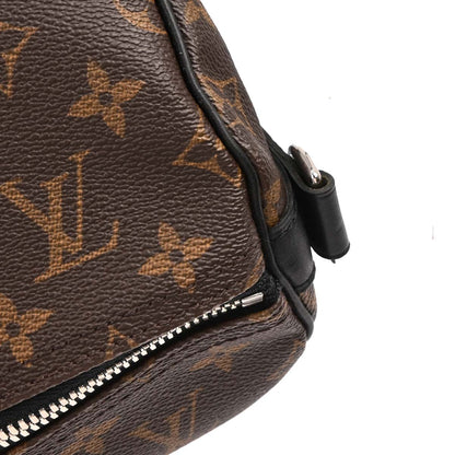 Louis Vuitton Monogram Macassar Keepall Bandouliere 55 M56714