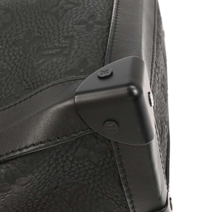Louis Vuitton Black Taurillon Soft Trunk Shoulder Bag M53288