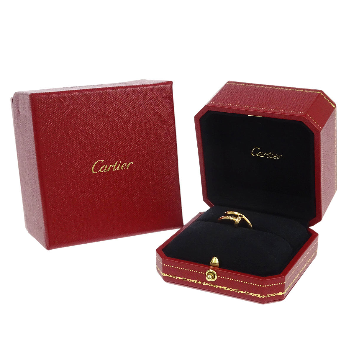 Cartier Juste Un Clou Ring Au750 Gold #52