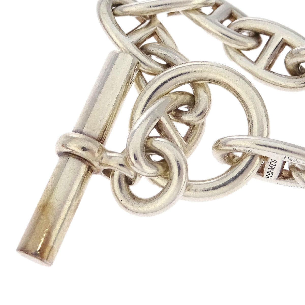 Hermes Chaine d'Ancre GM Bracelet Ag925 Silver