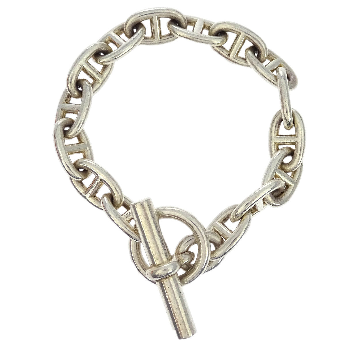 Hermes Chaine d'Ancre MM Bracelet Ag925 Silver