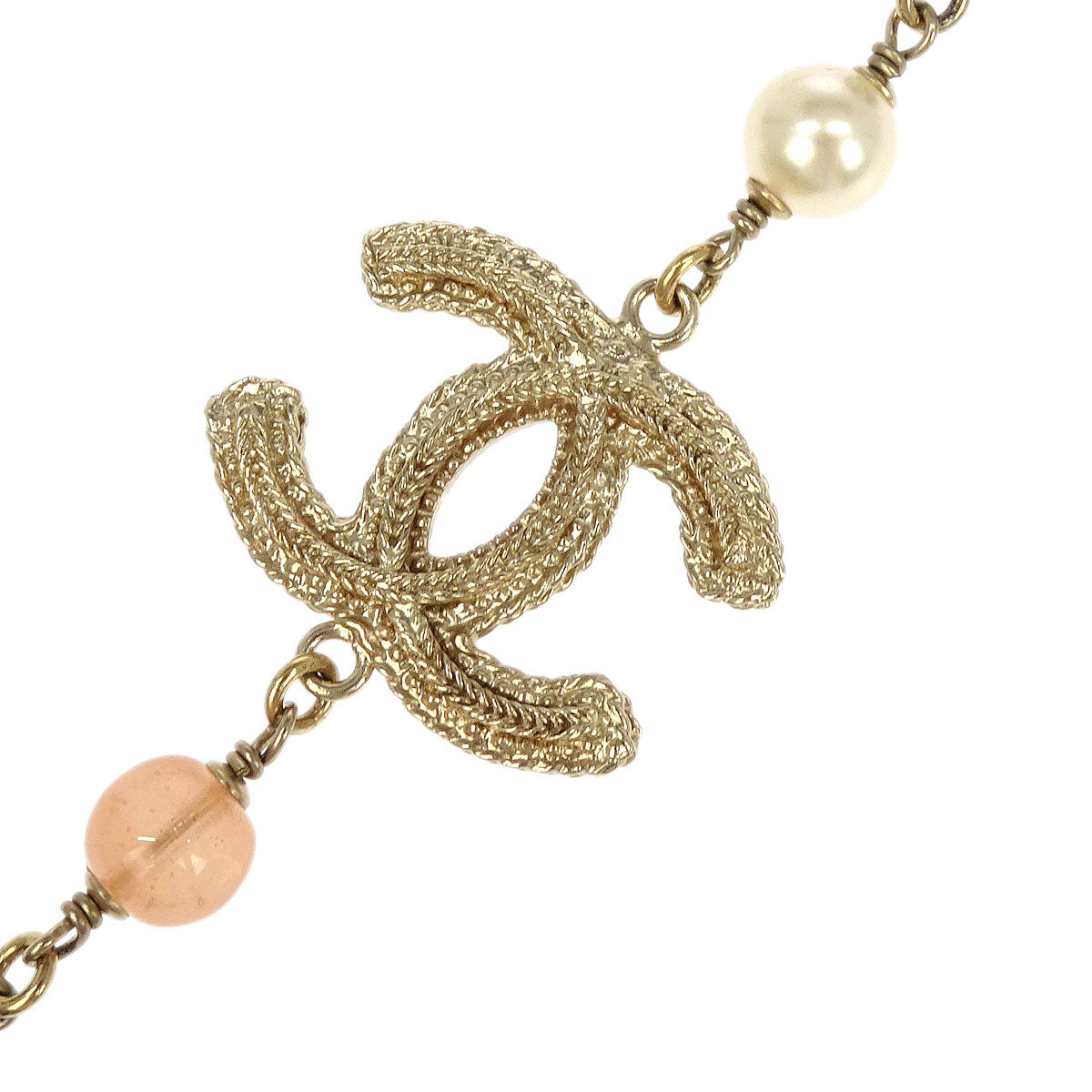 Chanel Chain Necklace Gold B13A