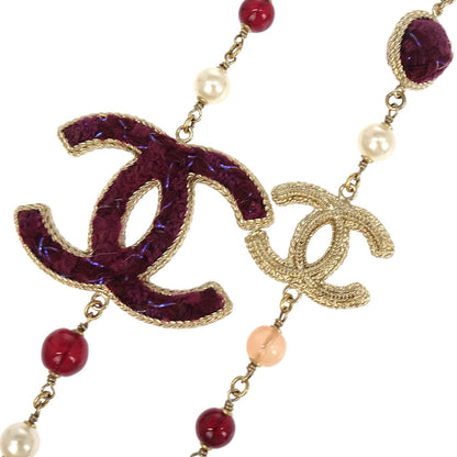 Chanel Chain Necklace Gold B13A