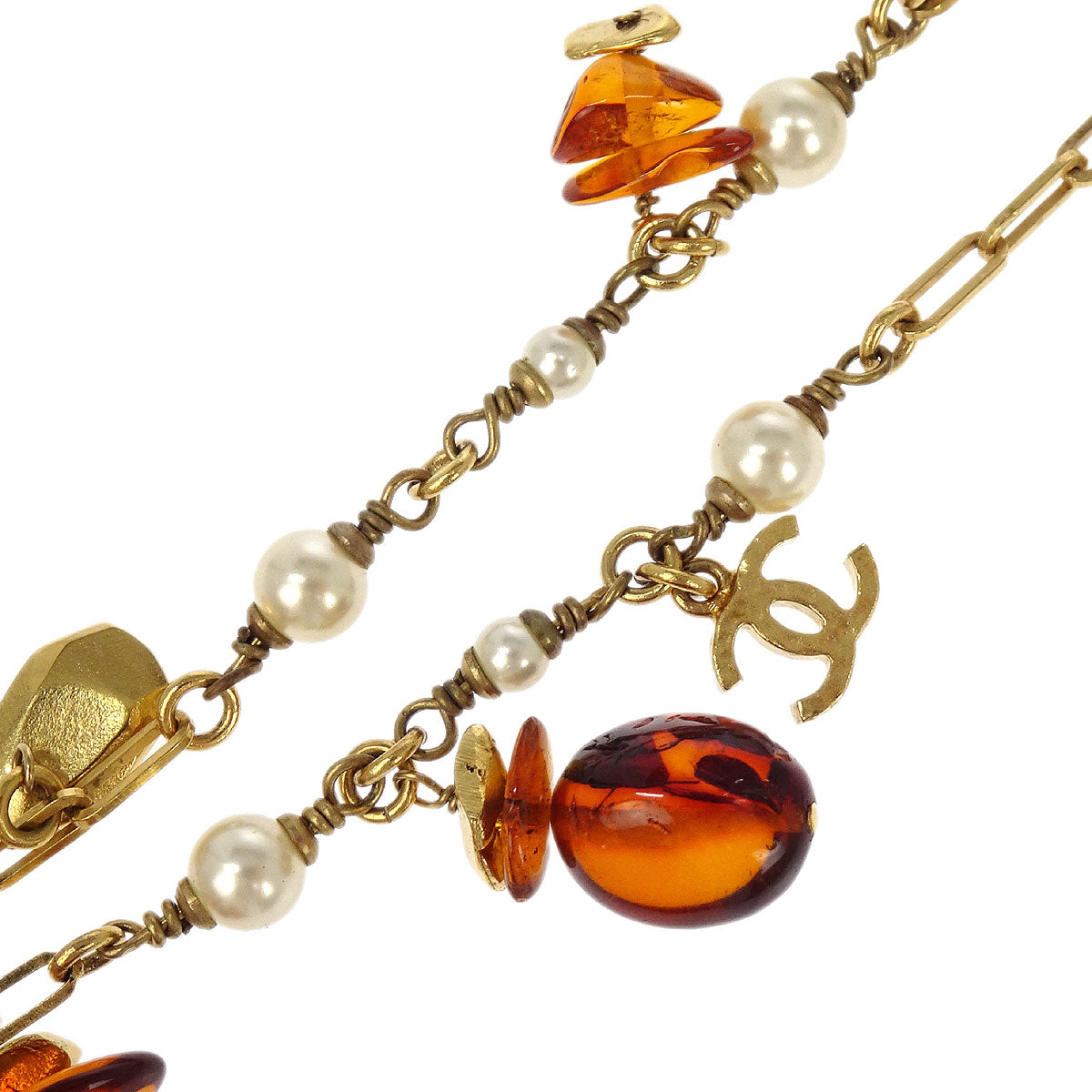 Chanel Chain Necklace Gold B11C