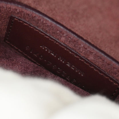 Saint Laurent Bordeaux Leather High School 2way Shoulder Handbag