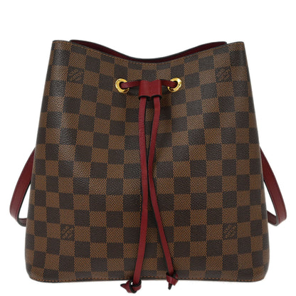 Louis Vuitton Damier Neo Noe Bucket Shoulder Bag N40214