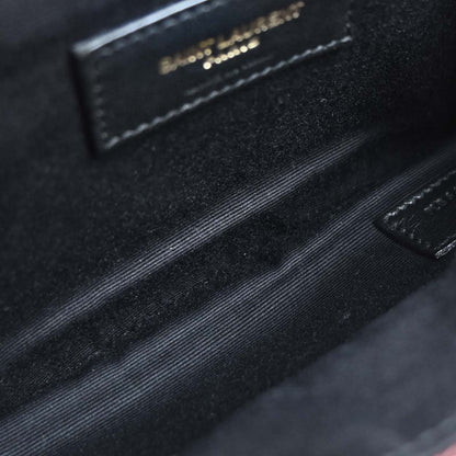 Saint Laurent Red Leather Shoulder Angie Chain Bag