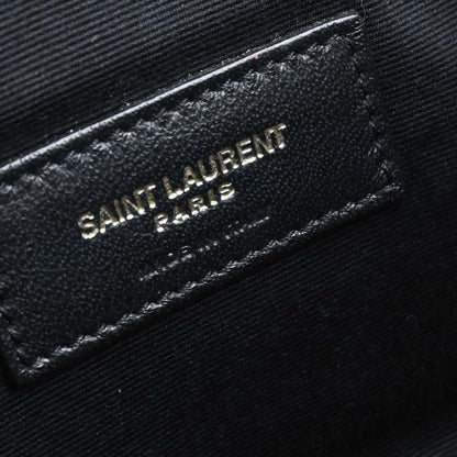 Saint Laurent Red Leather Shoulder Angie Chain Bag