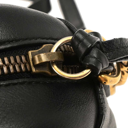 Gucci Black Leather Marmont Shoulder Bag
