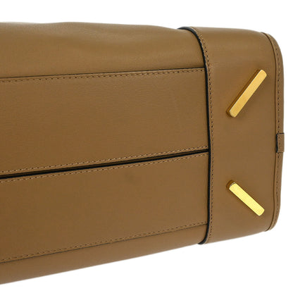 Loewe Brown Leather Amazona 36 2way Shoulder Handbag