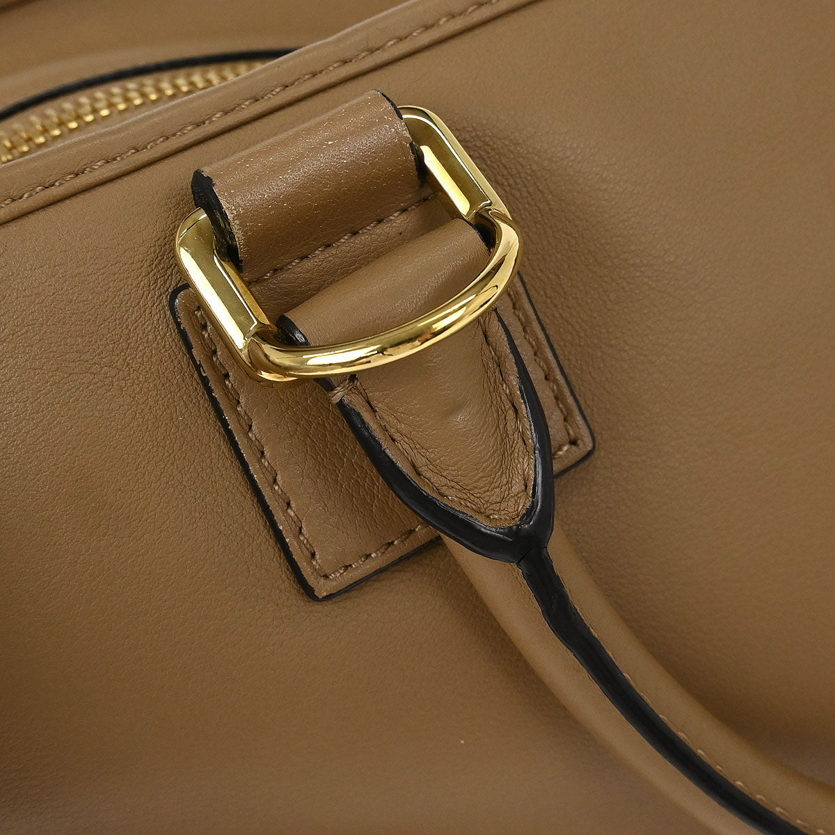 Loewe Brown Leather Amazona 36 2way Shoulder Handbag