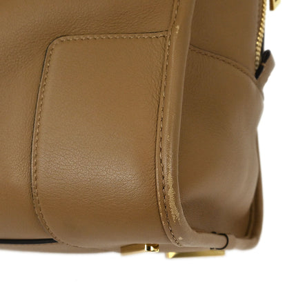 Loewe Brown Leather Amazona 36 2way Shoulder Handbag