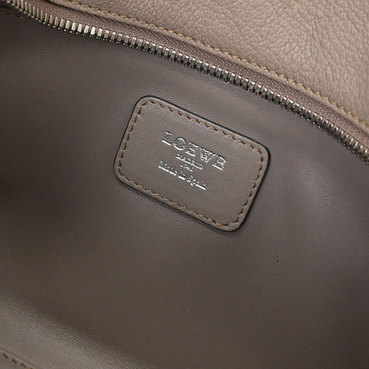 Loewe Gray Leather Amazona 28 Handbag