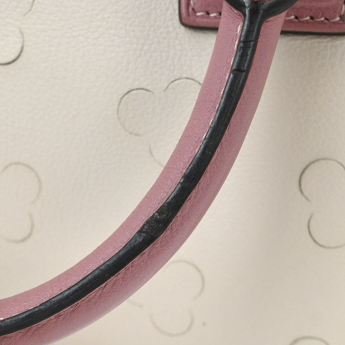 Loewe Off-white Perforated Leather Amazona 28 Handbag