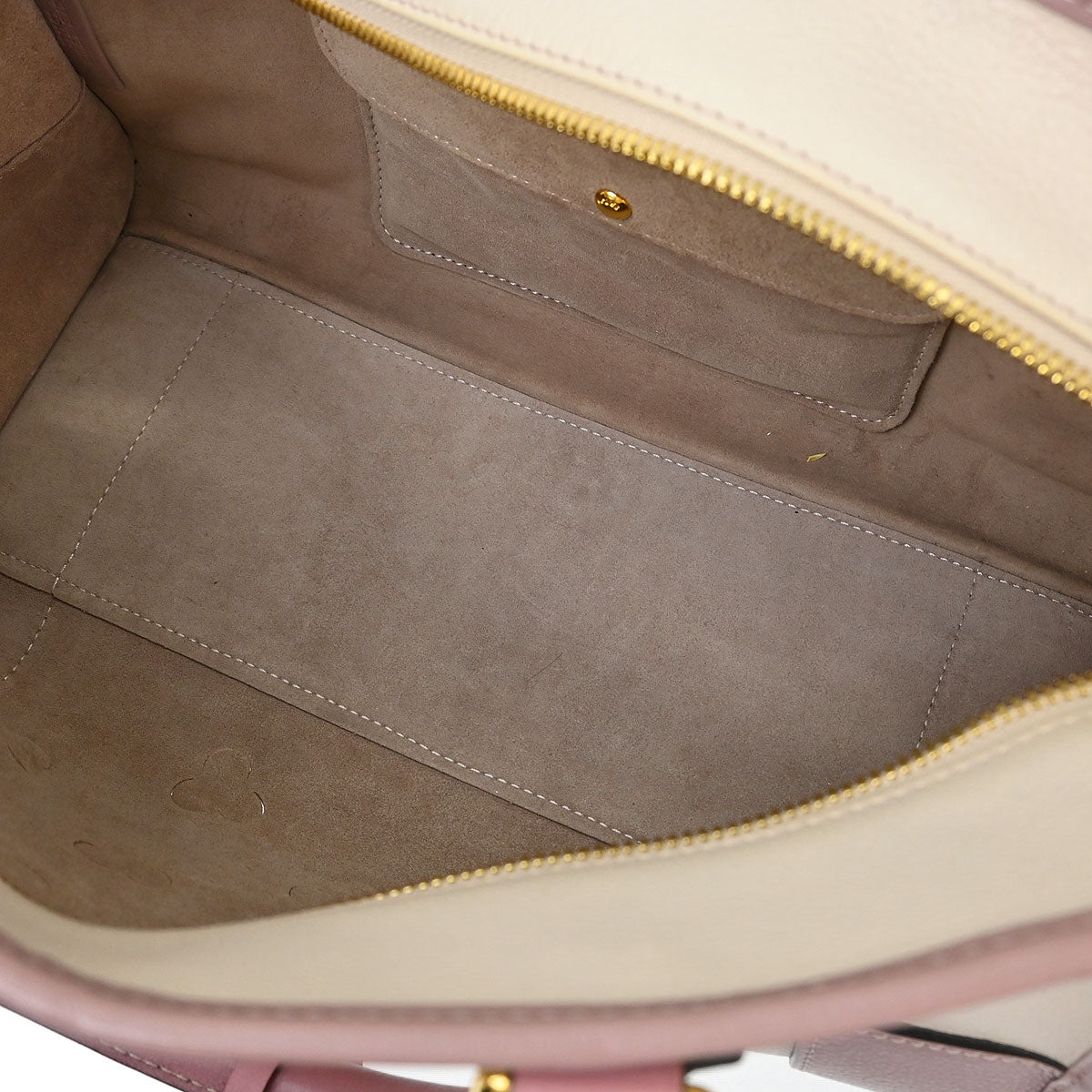 Loewe Off-white Perforated Leather Amazona 28 Handbag