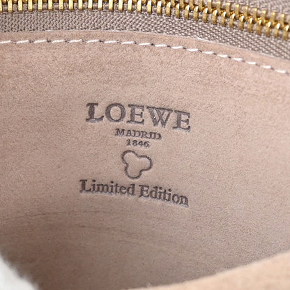 Loewe Off-white Perforated Leather Amazona 28 Handbag